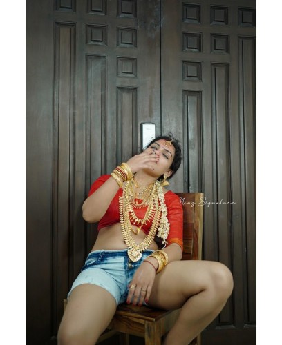 1122 Resmi R Nair pre wedding bold bikini photoshoot