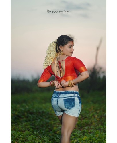 1128 Resmi R Nair pre wedding bold bikini photoshoot